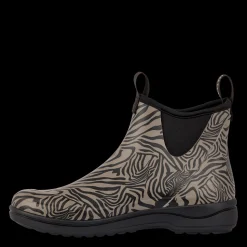 Rain Rafaell Gummistøvler, Zebra Taupe, 40