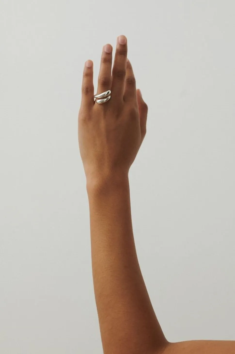 Rain Ring, Silver, 57