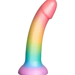 Rainbow Silikone Dildo