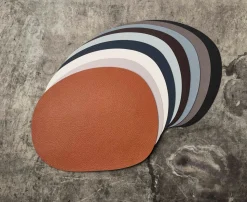 Recycled Buffalo Dækkeserviet, Clay, 33,5x41 cm