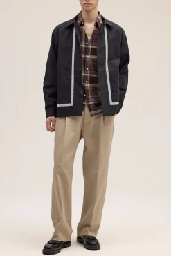 Reed EMB Overshirt, Black, XL