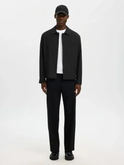 Reg-Robert Overshirt, Black, XXL