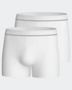 Retro 2-pak Boxershorts, White, XL