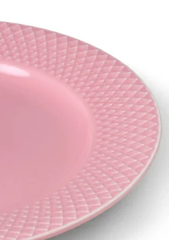 Rhombe Color Frokosttallerken, Rose, Ø21 cm