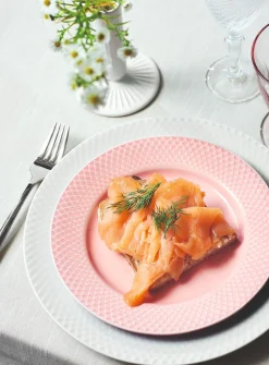 Rhombe Color Frokosttallerken, Rose, Ø21 cm