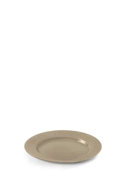 Rhombe Earth Frokosttallerken, Clay, Ø23 cm