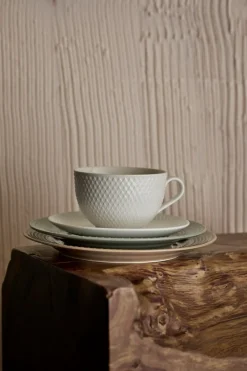 Rhombe Earth Frokosttallerken, Clay, Ø23 cm