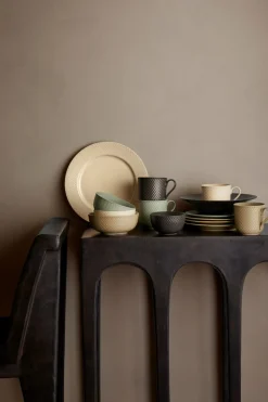 Rhombe Earth Frokosttallerken, Clay, Ø23 cm