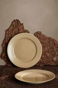 Rhombe Earth Middagstallerken, Marble, Ø27 cm