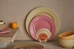 Rhombe Earth Middagstallerken, Marble, Ø27 cm