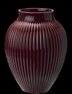 Riflet Vase, Berry