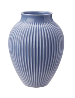 Riflet Vase, Lavendelblå, H20 cm
