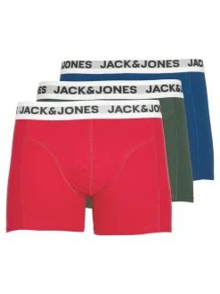 Rikki 3-pak Underbukser, Rød/Grøn/Blå, XXL