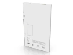 Rim Vægspejl, White, 44x70 cm