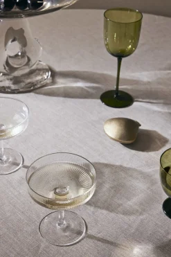 Ripple 2-pak Champagneglas, Klar