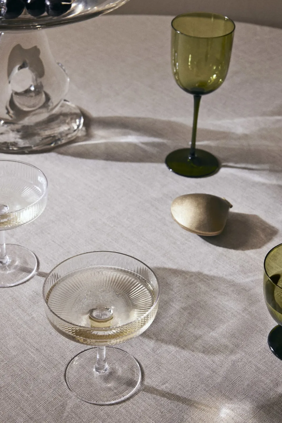 Ripple 2-pak Champagneglas, Klar