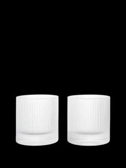 Ripple 2-pak Tumbler Glas, Clear, 25 cl