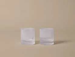 Ripple 2-pak Tumbler Glas, Clear, 25 cl