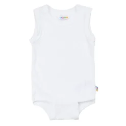 Ærmeløs Body, White, 70 cm