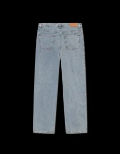 Roi Washed Denim Jeans, Light Indigo Wash, W34/L32
