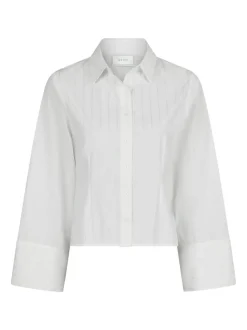 Rosa Solid Skjorte, White, 38