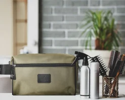 2-Rum Herre Toilettaske, Green