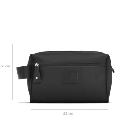 2-Rum Herre Toilettaske, Sort