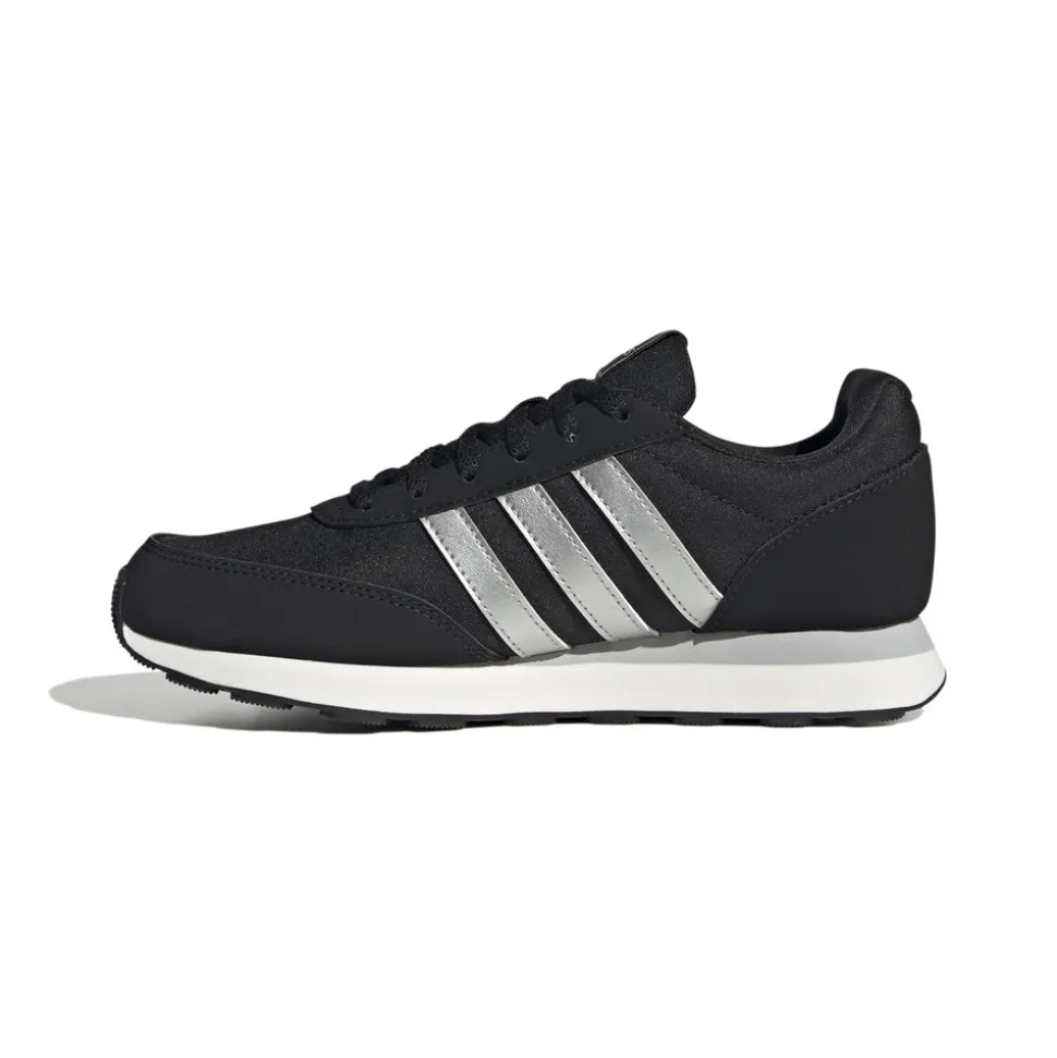 Run 60s 3.0 Sneakers, Core Black/Silver Metallic/Core White, 38 2/3