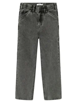 Ryan Straight Jeans, Medium Grey Denim, 134 cm