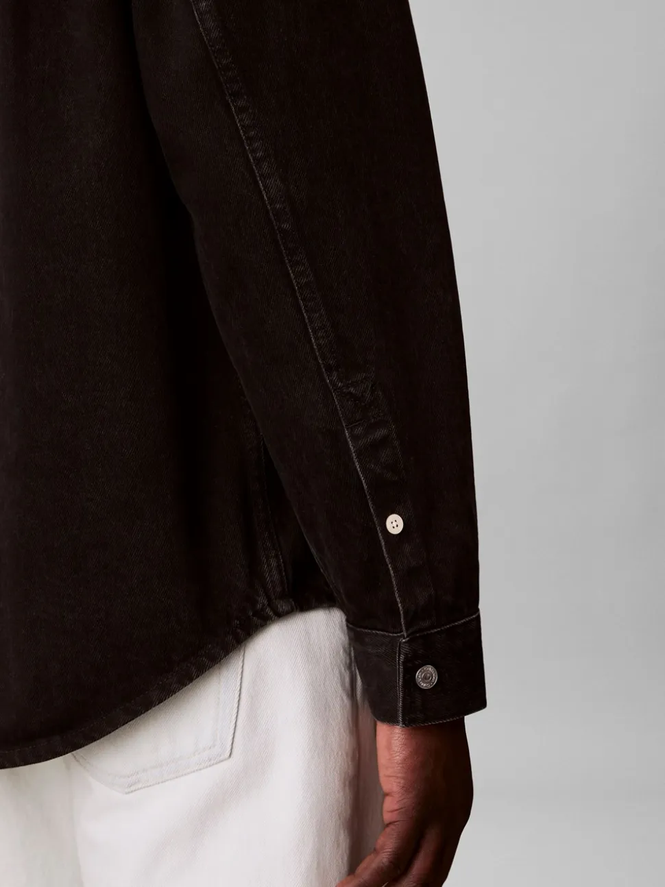 90s Denim Overshirt, Jackson Black Stone, XXL