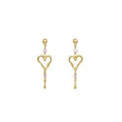 Sabi Petite Øreringe, Gold Plated