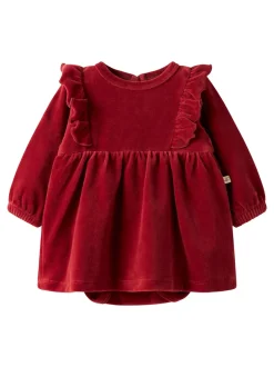 Saga Body Kjole, Red Dahlia, 80 cm