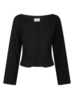 Salsa Structure Bluse, Black, 36