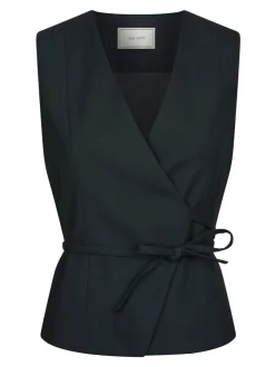 Samara Melange Vest, Navy, 40