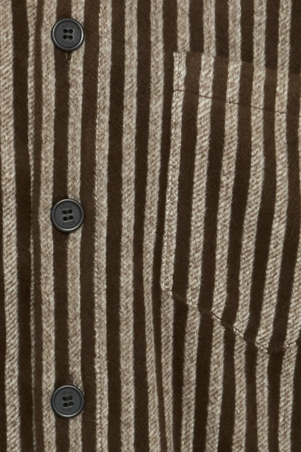 Sami Overshirt, Slate Black Melange, XL