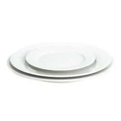 Sancerre Frokosttallerken, Hvid, Ø22 cm