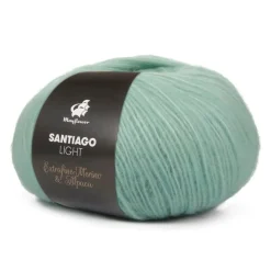 Santiago Light Garn, 014 Beryl Grøn, 50 g