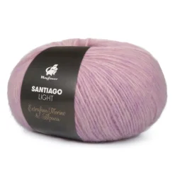 Santiago Light Garn, 015 Lys Lavendel 50 g
