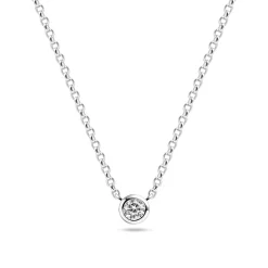 Sarzana Halskæde, Silver, 45 cm