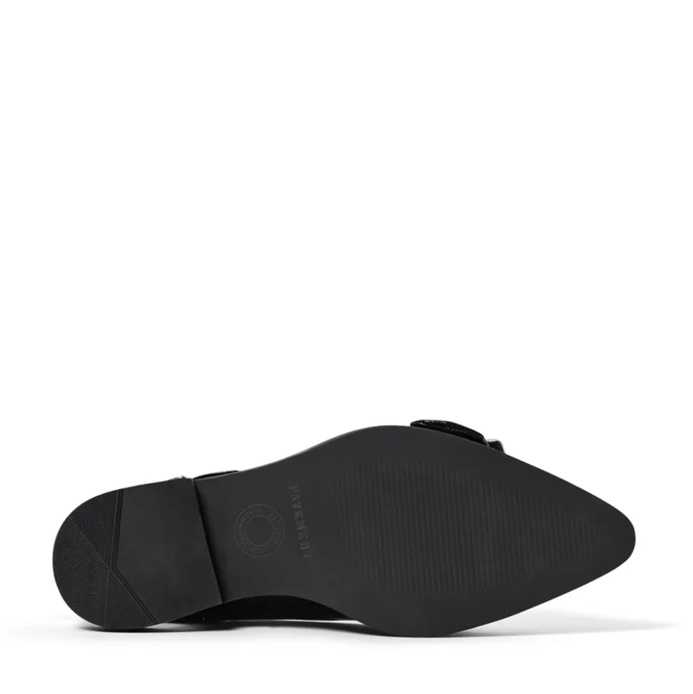 Saso Slingback Ballerinasko, Black Patent, 37