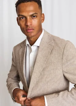 Sasso Classic Fit Blazer, Brown, 56