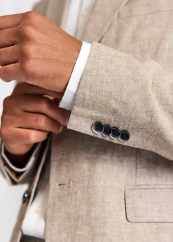 Sasso Classic Fit Blazer, Brown, 56