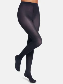 Satin Opaque 50 Strømpebukser, Navy, M