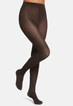 Satin Opaque 50 Strømpebukser, Sort, L