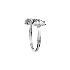 Satin Ring, Silver, 59