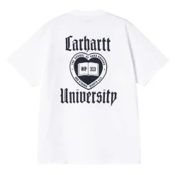 Schooling T-shirt, White, S