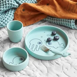 Sea Friends Spisesæt, Blå