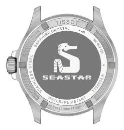 Seastar 1000 Quartz GMT T120.852.11.051.00 Herreur, Steel/Black, 40 mm