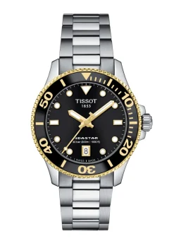 Seastar T120.210.21.051.00 Ur, Stål/Sort, 37 mm