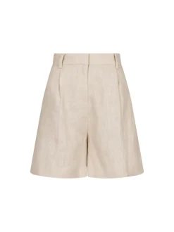 Sega Heavy Linen Shorts, Sand, 34
